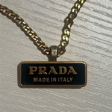 prada neckalace|prada reworked necklace.